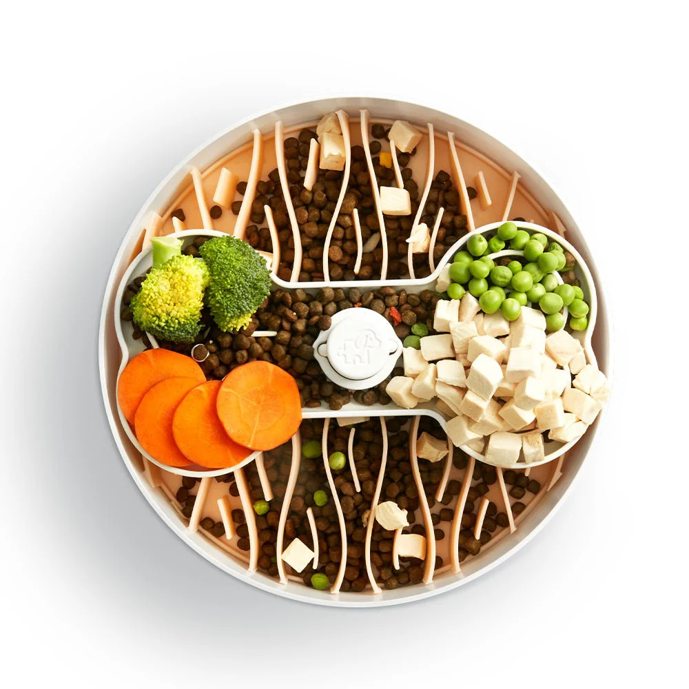 Puzzle Feeder™ Wave - Slower than a Slow Feeder - For Dogs (Pink) - Image 5