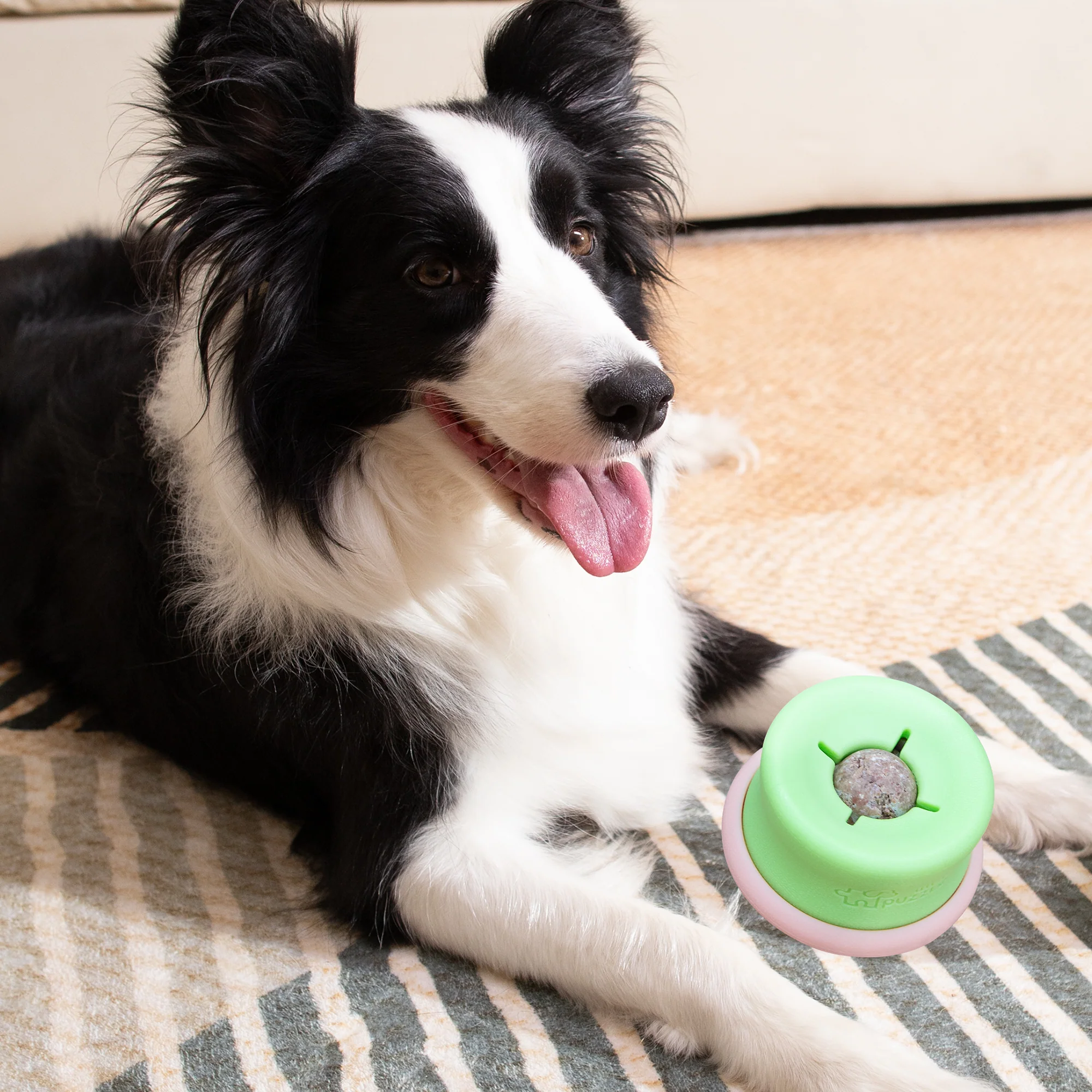Puzzle Lickpop Blue, Interactive Enrichment Dog Toys, Slow Feeding, Treat Dispensing, and Freezable Fun to Keep Them Busy,Blue - Image 6