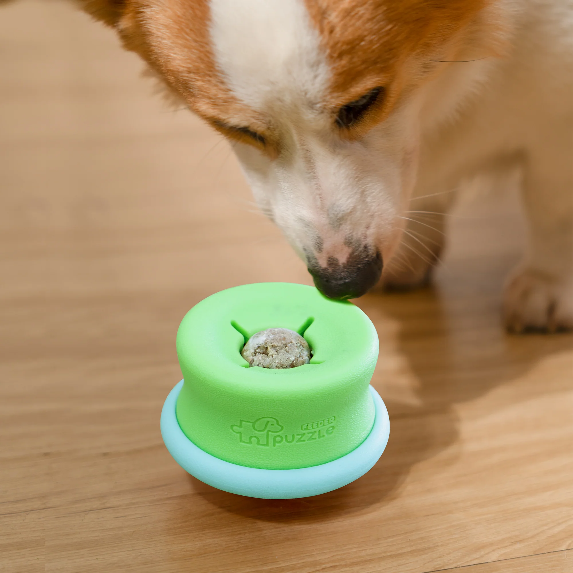 Puzzle Lickpop Blue, Interactive Enrichment Dog Toys, Slow Feeding, Treat Dispensing, and Freezable Fun to Keep Them Busy,Blue - Image 8